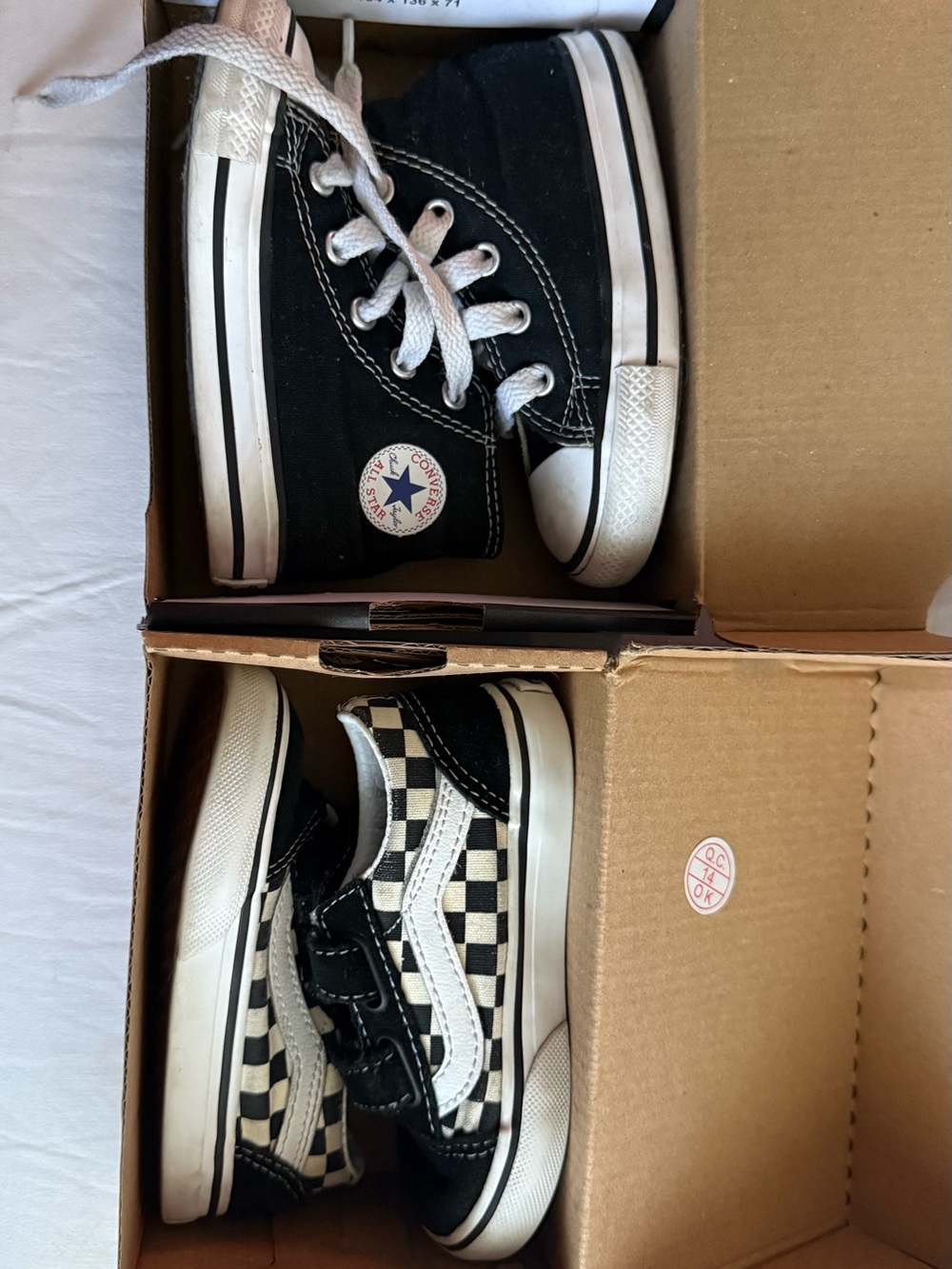 BUNDLE DEAL Toddler Vans & Converse Chucks
